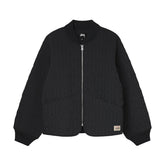 Quilted Liner Jacket - Black