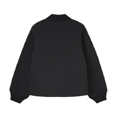 Quilted Liner Jacket - Black