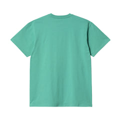 S/S Chase T-Shirt - Aqua Green/Gold