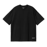 S/S Link Script T-Shirt - Black/White