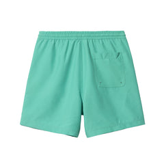 Chase Swim Trunks - Aqua Green/Gold