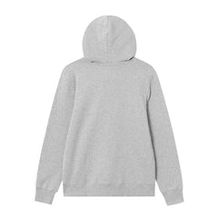 Ian Hoodie GOTS - Grey Melange