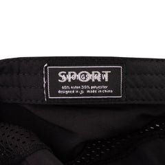 Running Man Cap - Black