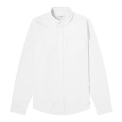 Button Down Pocket Shirt - White