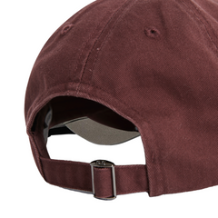 Low Profile Twill Cap Wine Red