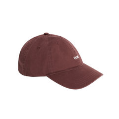 Low Profile Twill Cap Wine Red