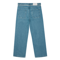 Relaxed Denim Jean - Mid Wash Blue