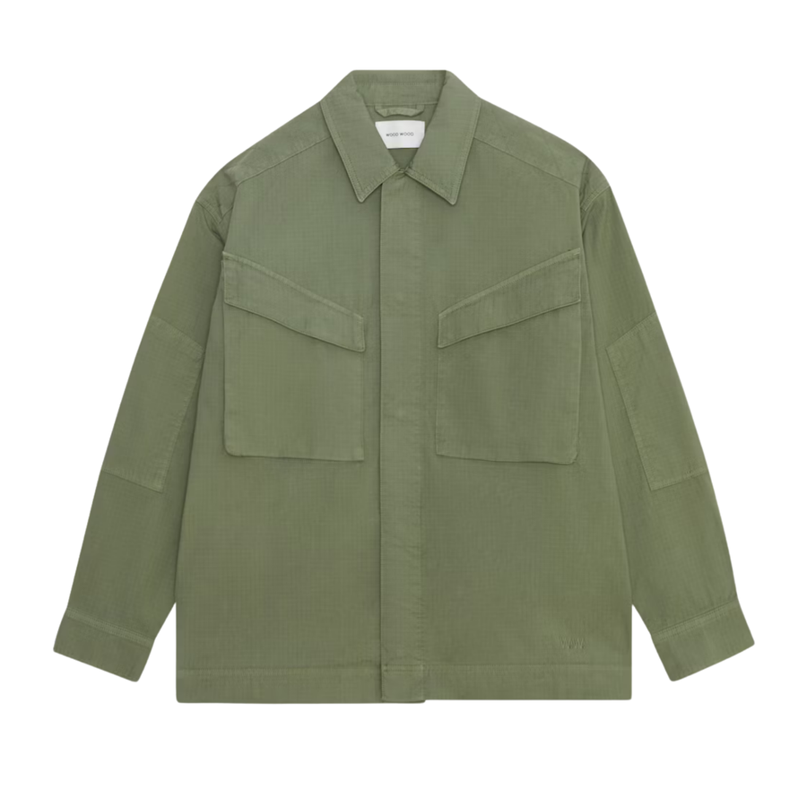 Panda Overshirt - Seaweed