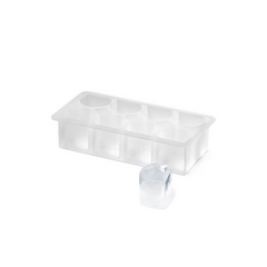 C Logo Ice Cube Tray - Clear