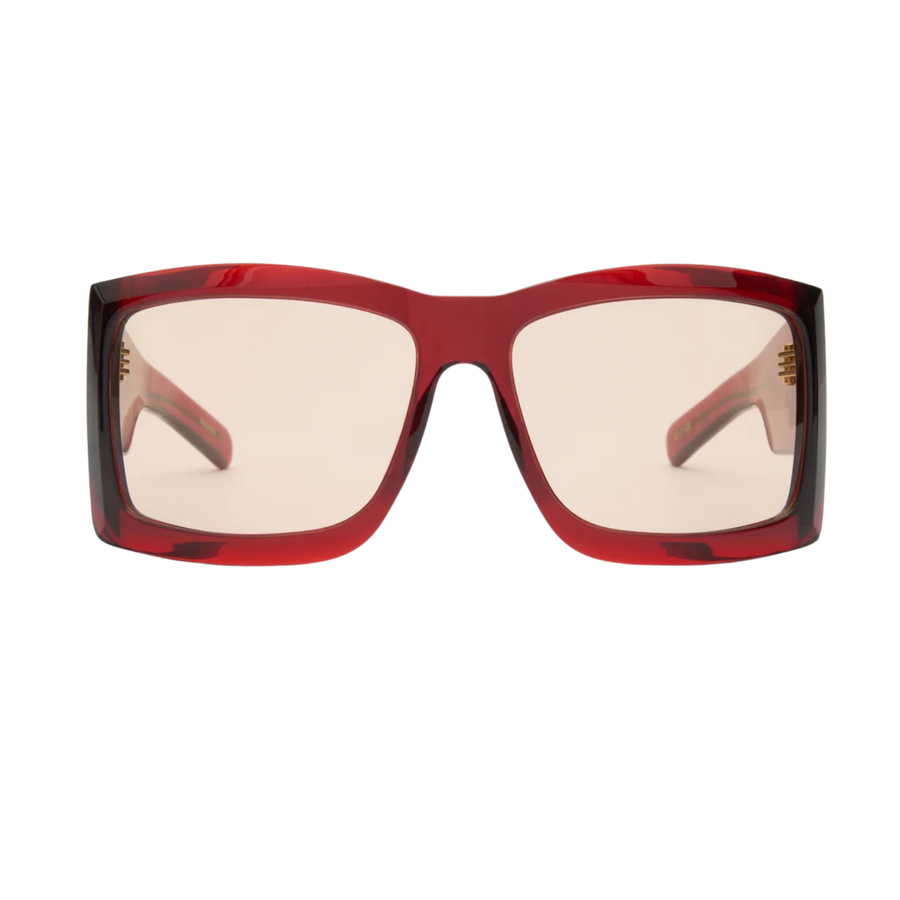 FARGO - Crystal Burgundy/Peach Lens