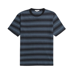 Johannes Spaced Stripe - Steel Blue