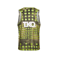 T.K.O. Balance Singlet - T.K.O. Moss Green