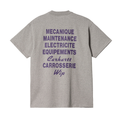 S/S Mechanics T-Shirt Grey Heather