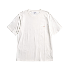 Johannes Organic NORSE Logo Print T-Shirt - White