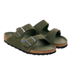 Arizona Soft Footbed Suede Leather - Thyme Tonal