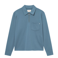 Andrew Half Zipper - Bluefin