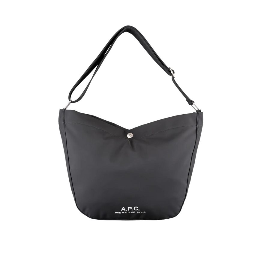 Besace Journal Nylon Big - Black