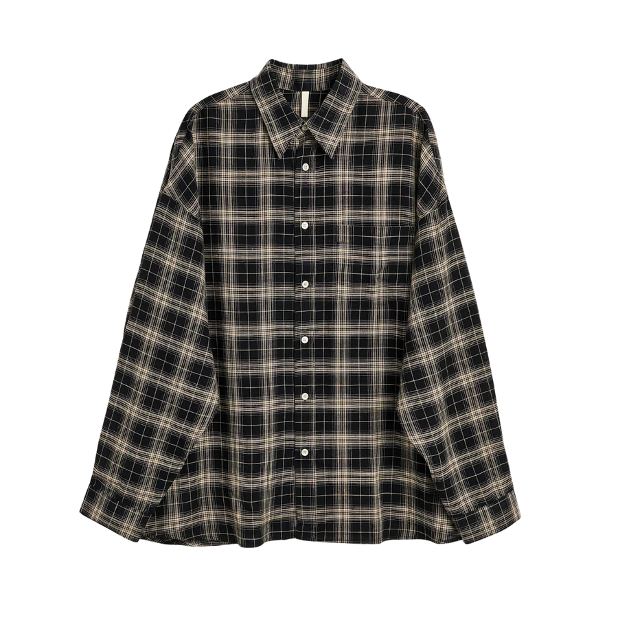 Stable Shirt - Black/Brown