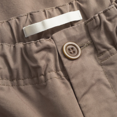 Ezra Regular Mineral Dyed Fine Twill Trousers - Walnut