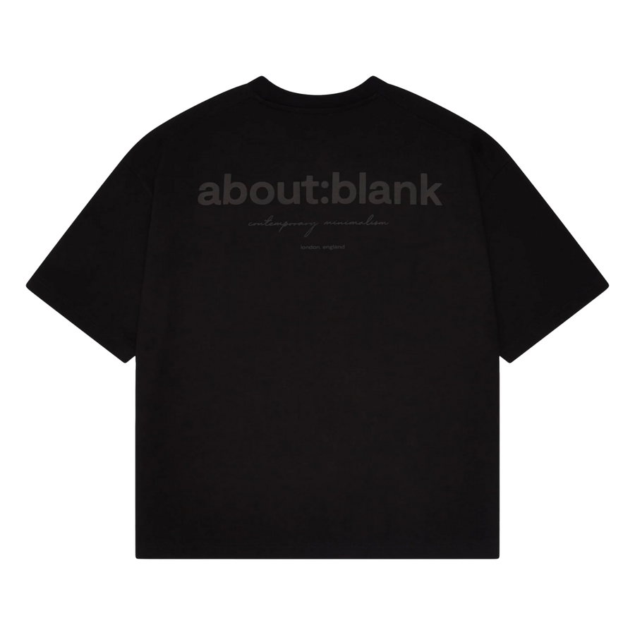 Box T-Shirt - Black/Black