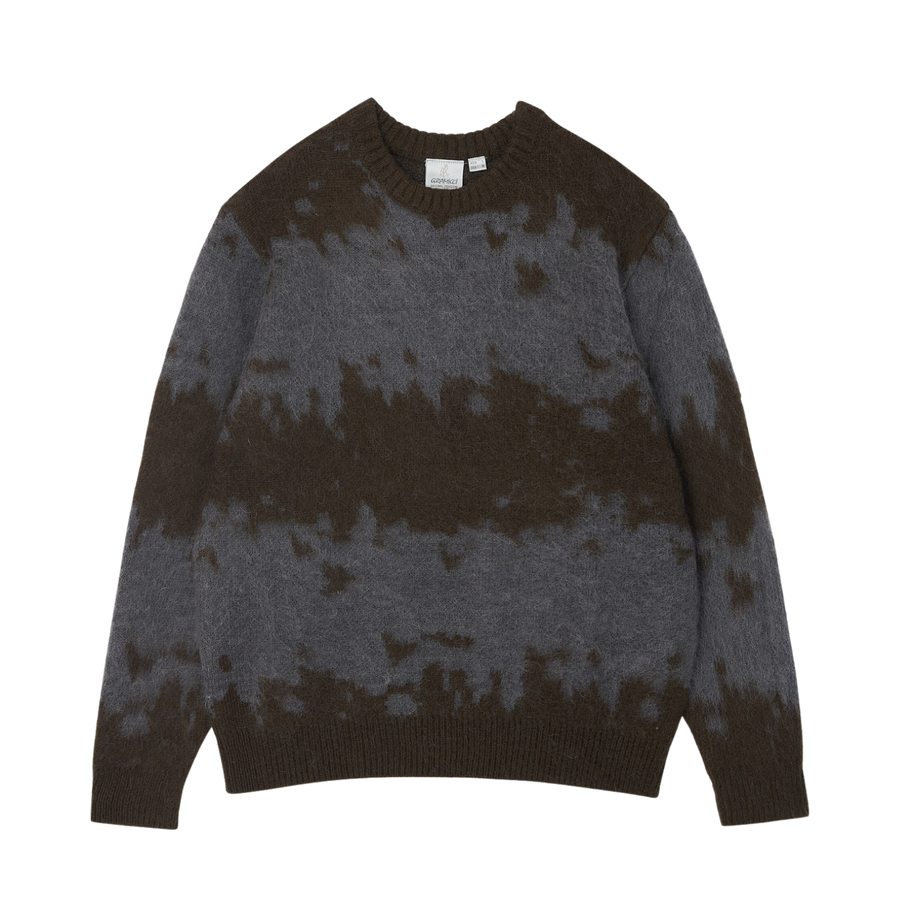Mohair Splatter Sweater - Slate Splatter
