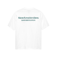 Logo Tee - White/Sea Green