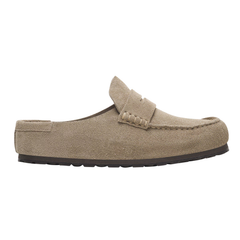 Naples Wrapped Suede Leather - Taupe