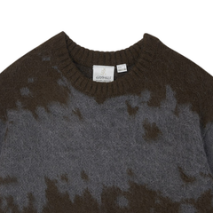 Mohair Splatter Sweater - Slate Splatter