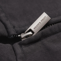 Gardener Zipper Hoodie - Shadow Black