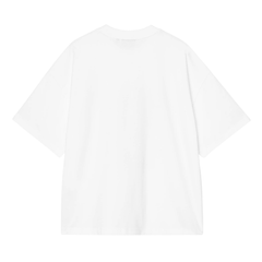 S/S Hackwork T-Shirt - White Heavy Stone Wash