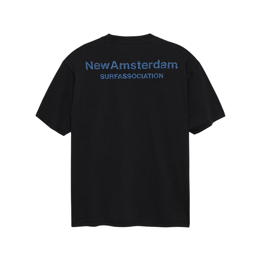 Logo Tee - Black/Acid Blue