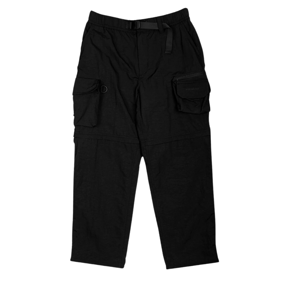 Zip-Off Utility Pants - Black