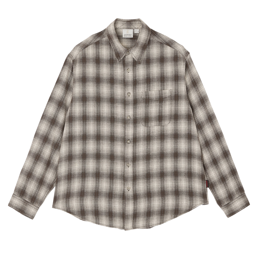 Piled Flannel Shirt - Slate