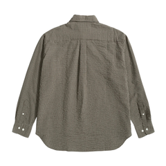 Espevik Check Oversized Shirt - Taupe