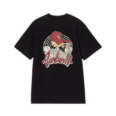 S/S Chedda T-Shirt - Black Heavy Stone Wash