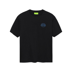 Logo Tee - Black/Acid Blue