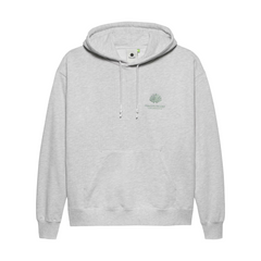 Logo Hoodie - Ash/Teal