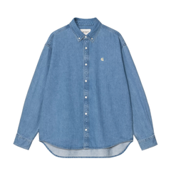 L/S Lucas Shirt - Blue Stone Washed