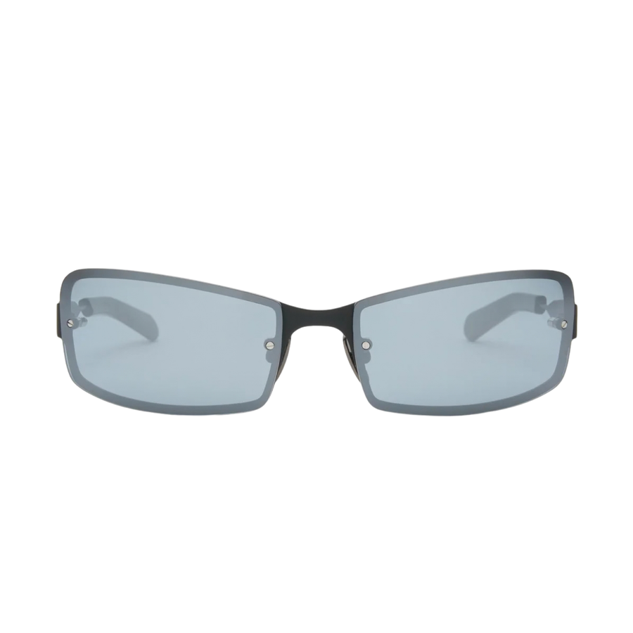 AXL - Matte Black / Solid Black / Silver Reflective Lens