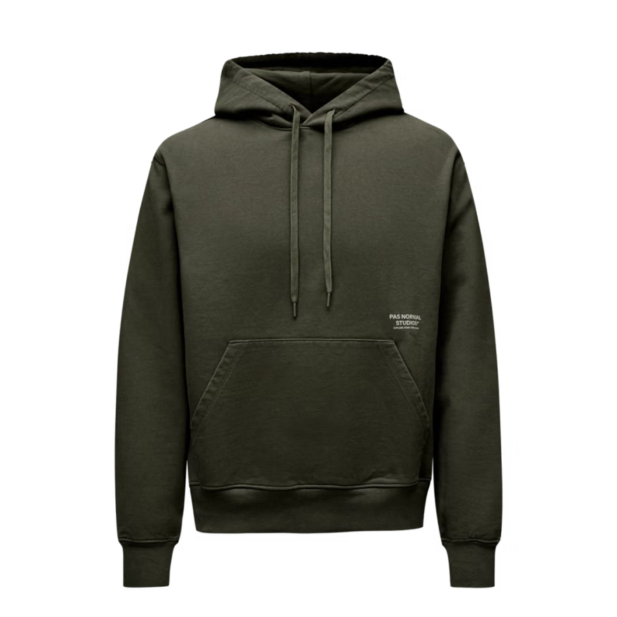 Off-Race Hoodie - Dark Olive