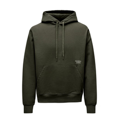 Off-Race Hoodie - Dark Olive