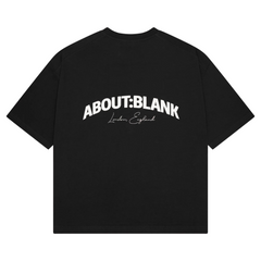 Arched Logo T-shirt - Black/Ecru