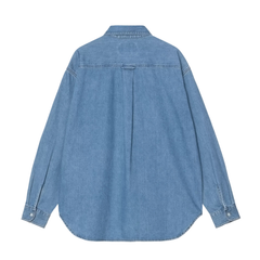 L/S Lucas Shirt - Blue Stone Washed