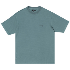 Pig Dyed Inside Out Crew Tee Teal