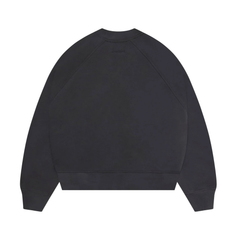 Washed Raglan Sweat - Black