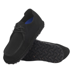 Utti Lace Suede Leather - Black