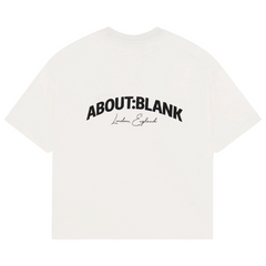 Arched Logo T-shirt - Oat/Black