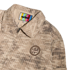 Shabab Bleach Camo Jacket - Brown