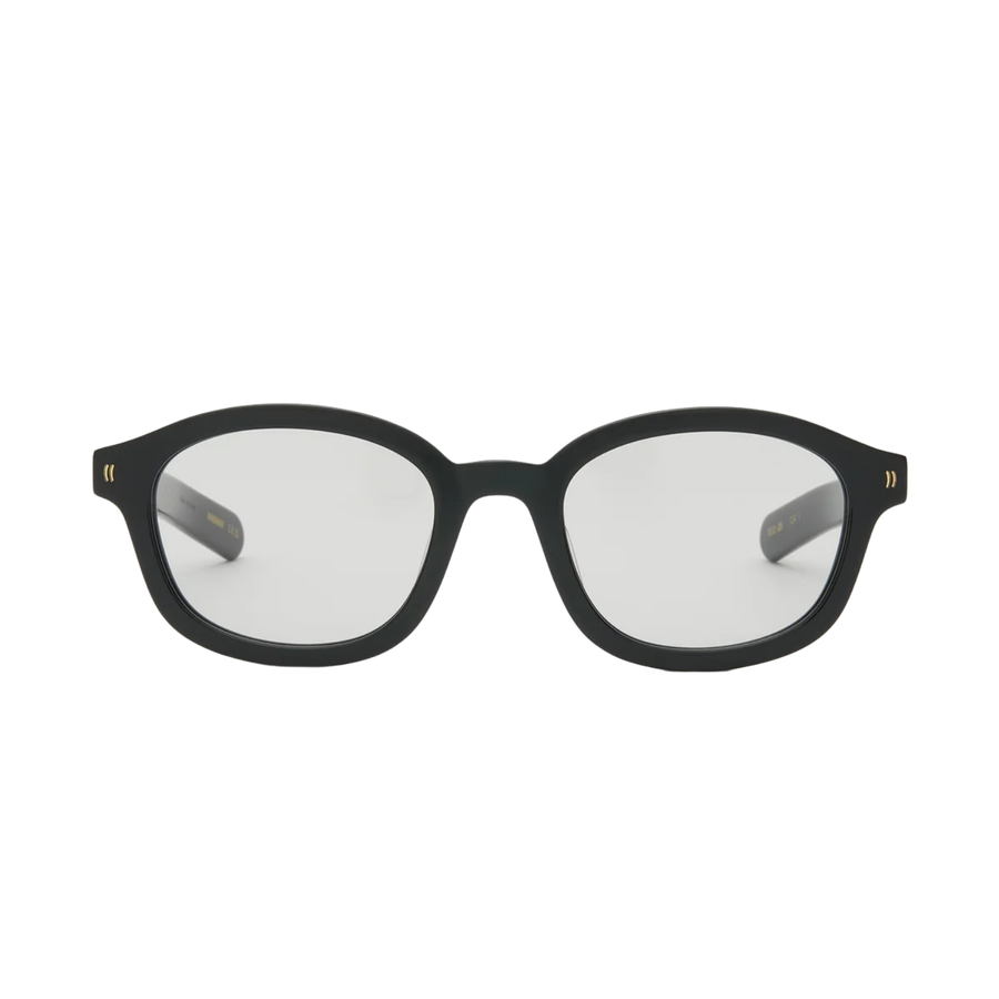 THEO - Solid Black / Light Grey Lens