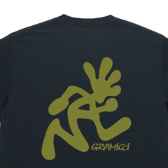 Running Man Tee - Vintage Black